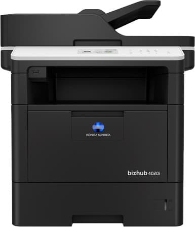 Konica Minolta bizhub black and white multifunction copier