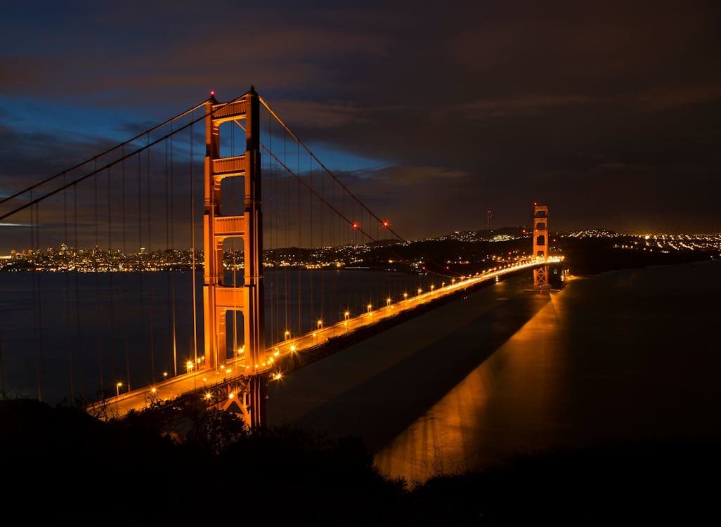 San Francisco skyline from the Marin hills - Milk Man Toner Company serves Silicon Valley and the Bay Area
